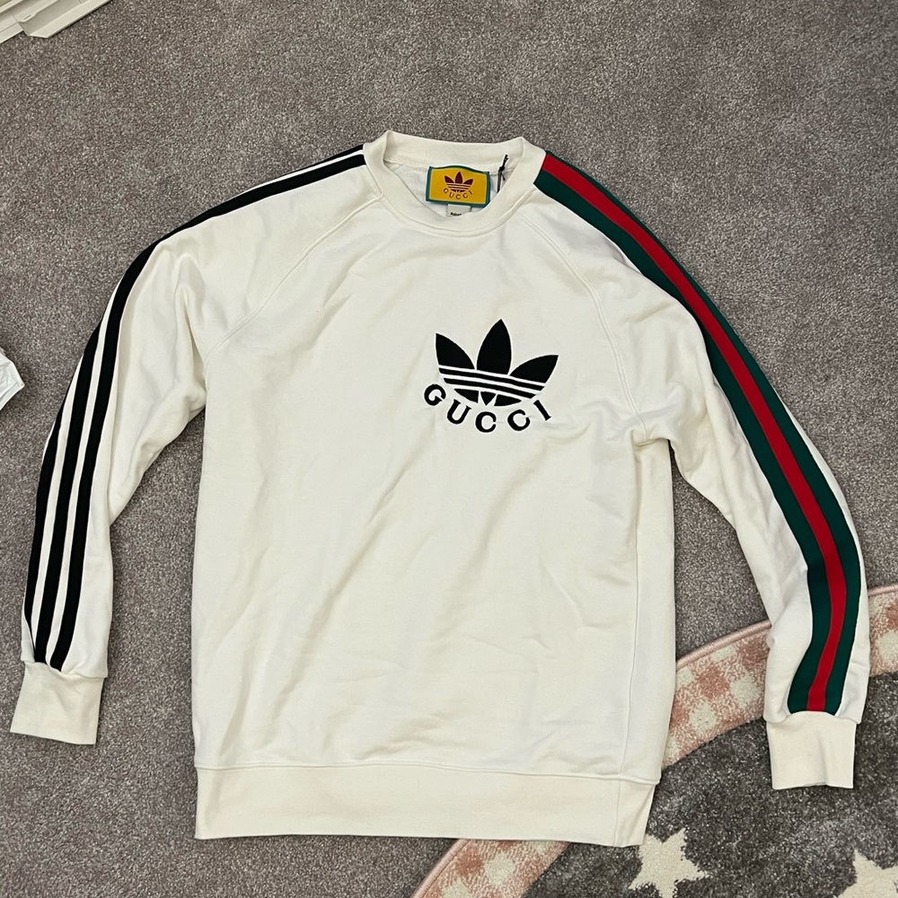 Gucci x Adidas Mens Crewneck